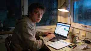 Technical SEO for bloggers: indexing, speed, schema checklist on laptop