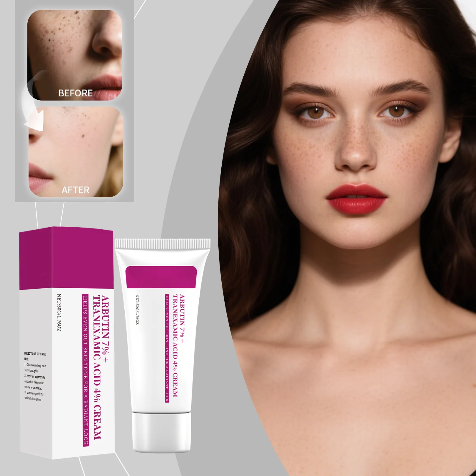 Arbutin Skincare Cream 50g-box - view 5