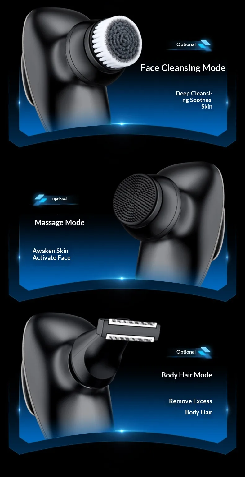 Men's Multifunctional Hair Clipper Shaving Gadget - view 13