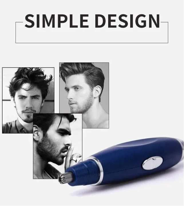 Electric Ear Beard Nose Hair Trimmer Eyebrow Mustache Remover Shaver - view 8