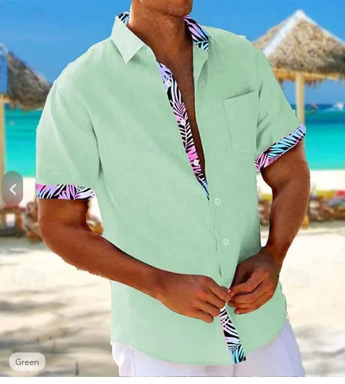 Men's Digital-printed Short-sleeve Polo Shirt - view 16