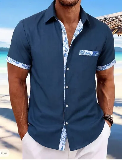 Men's Digital-printed Short-sleeve Polo Shirt - view 11