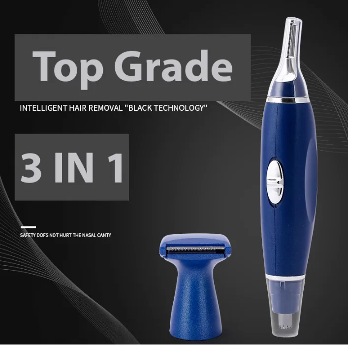 Electric Ear Beard Nose Hair Trimmer Eyebrow Mustache Remover Shaver - view 6