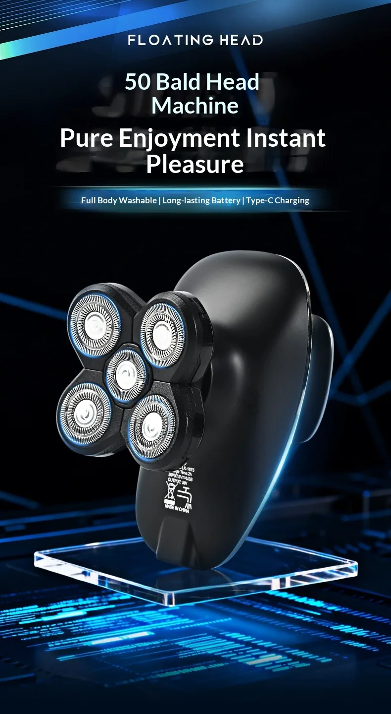 Men's Multifunctional Hair Clipper Shaving Gadget - view 14