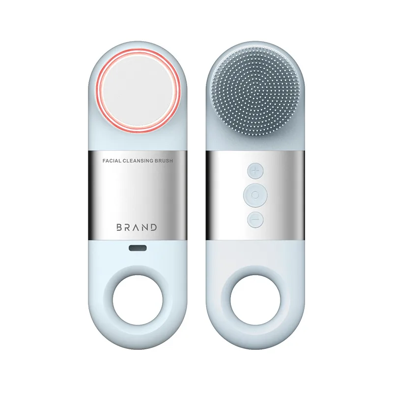 Silicone Ultrasonic Household Portable Charging Facial Cleaner Pore - view 4
