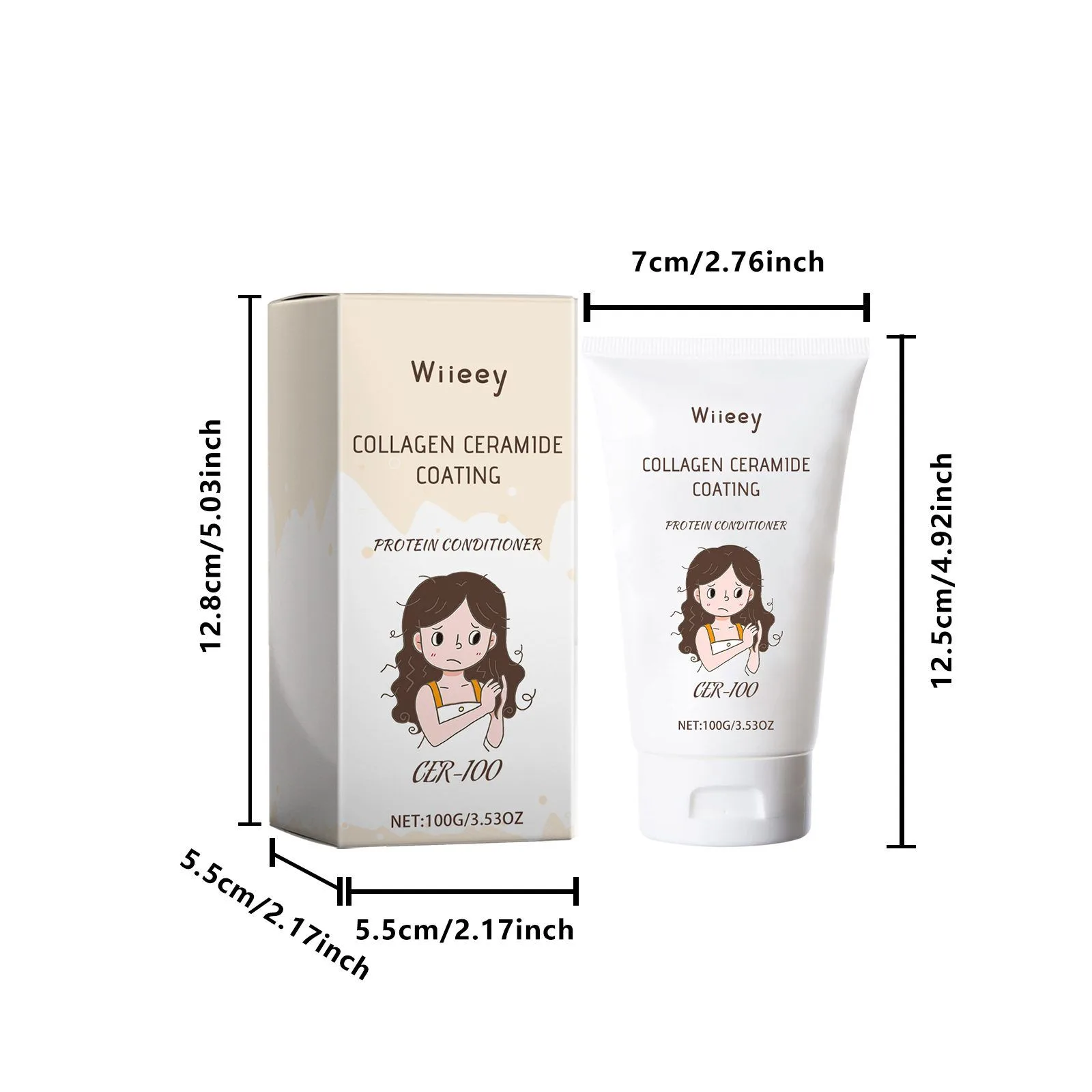 WIIEEY Collagen Hair Conditioner, 100 g - view 3