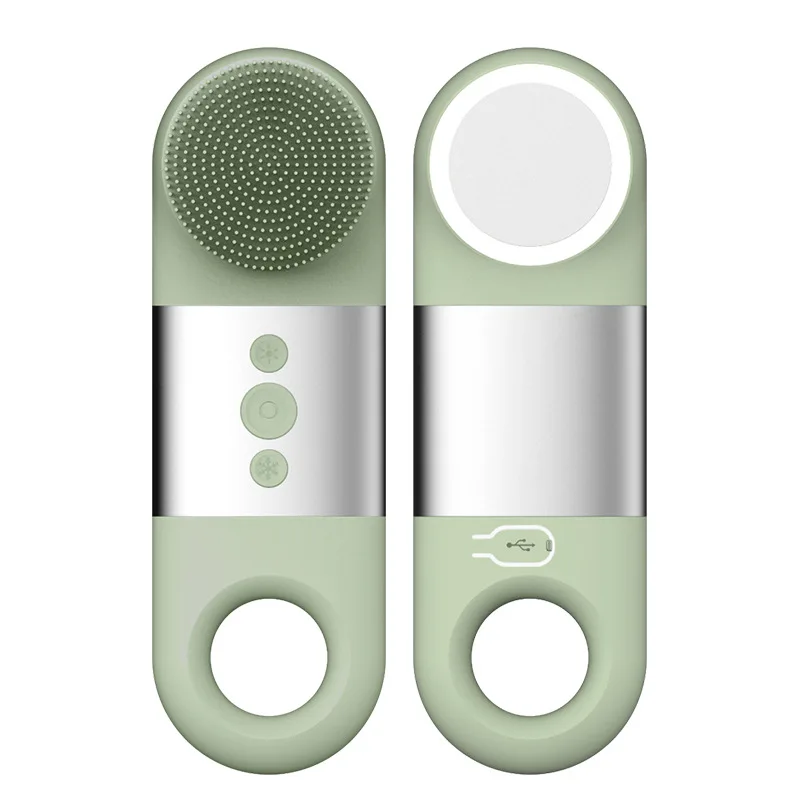 Silicone Ultrasonic Household Portable Charging Facial Cleaner Pore - view 2
