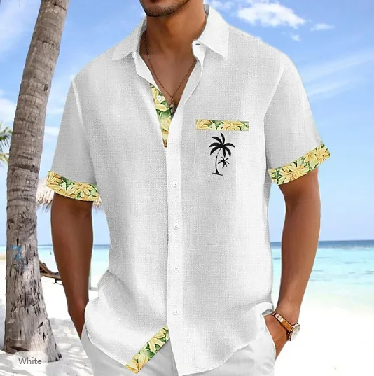 Men's Digital-printed Short-sleeve Polo Shirt - view 5
