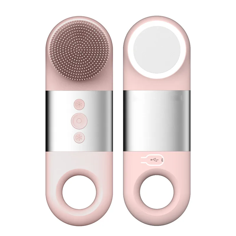 Silicone Ultrasonic Household Portable Charging Facial Cleaner Pore - view 5
