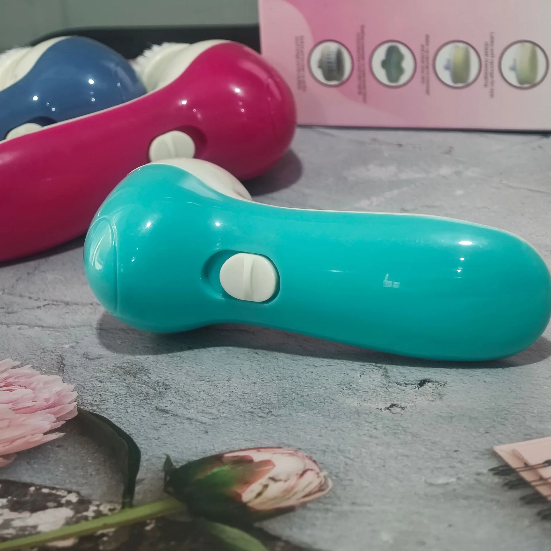 Five-in-one Facial Cleaner Electric Face Washing Beauty Instrument - view 2