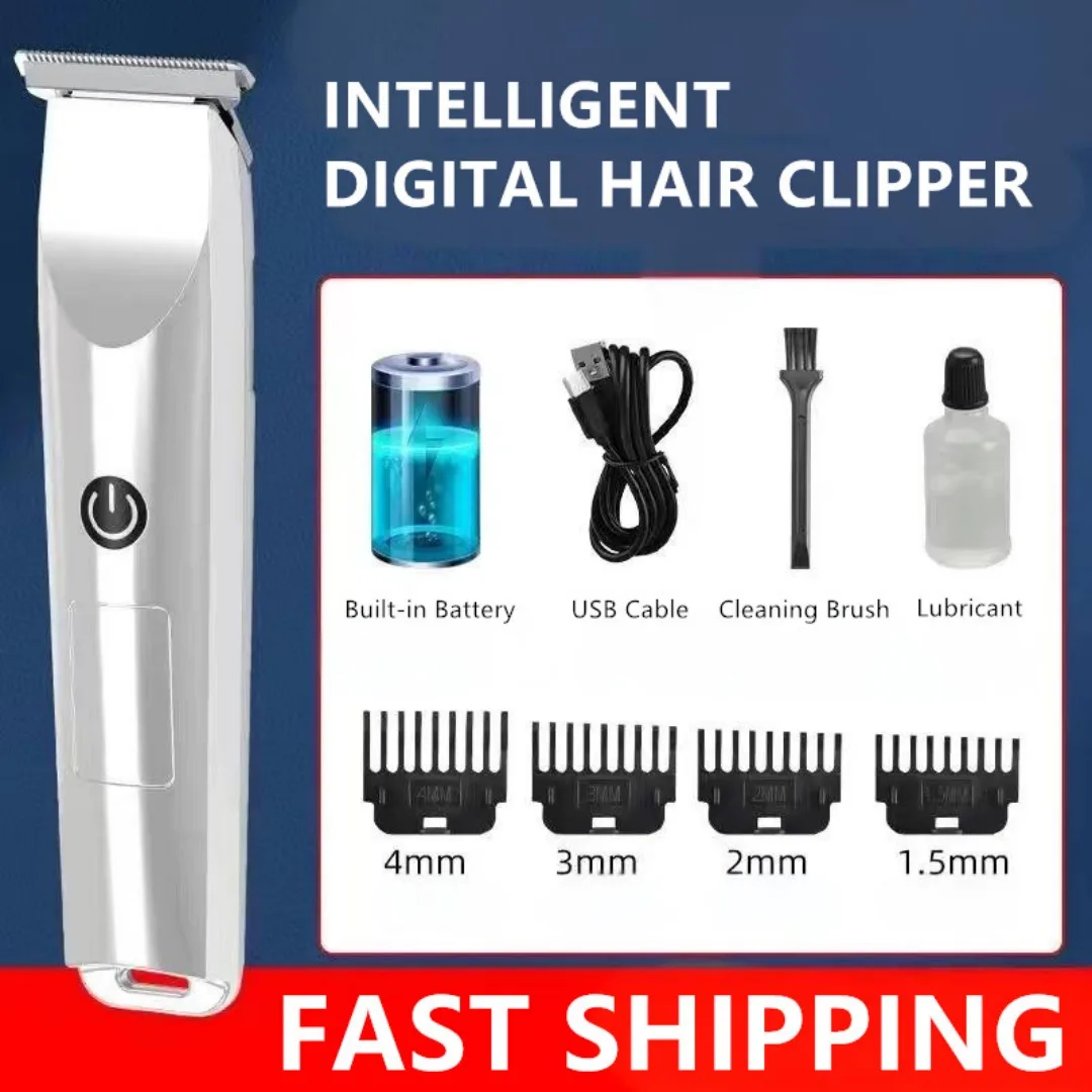 Men Cordless Hair Clippers Beard Trimmer Cutting Electric Barber - view 7