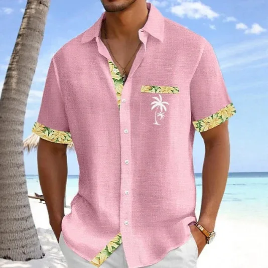 Men's Digital-printed Short-sleeve Polo Shirt - view 1