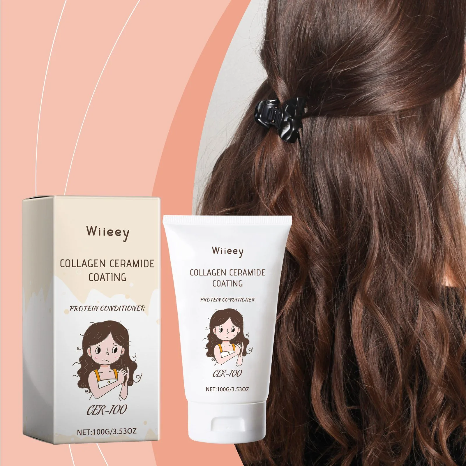 WIIEEY Collagen Hair Conditioner, 100 g - view 5