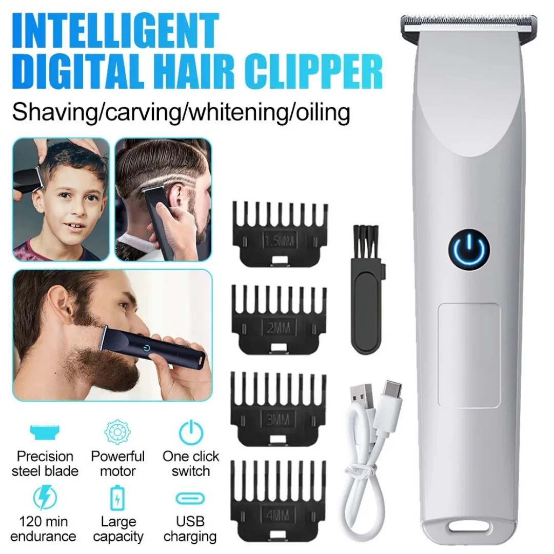 Men Cordless Hair Clippers Beard Trimmer Cutting Electric Barber - view 8