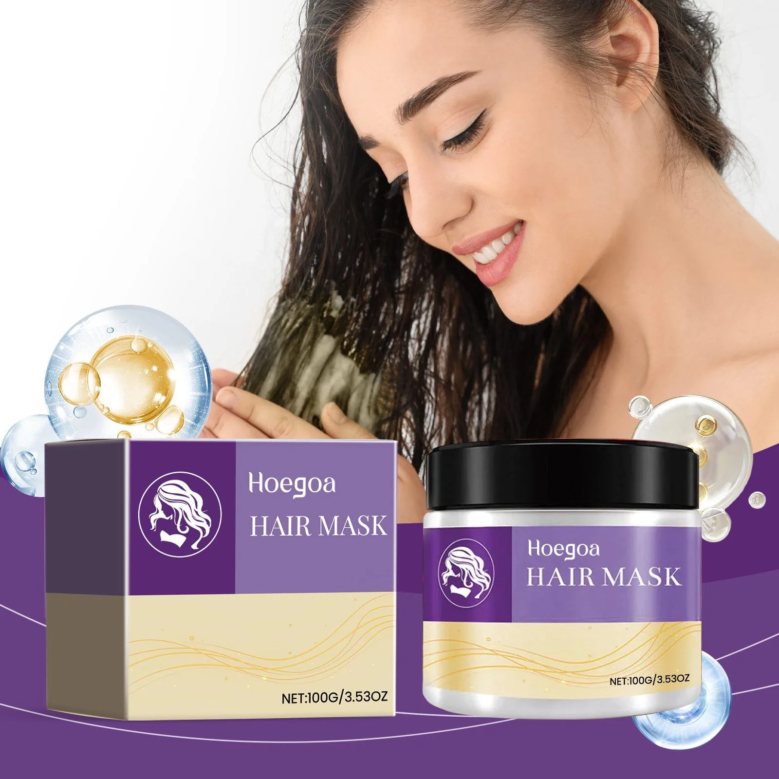 HOEGOA Deep Conditioning Hair Mask, 100 g - view 3