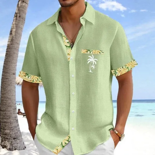 Men's Digital-printed Short-sleeve Polo Shirt - view 2