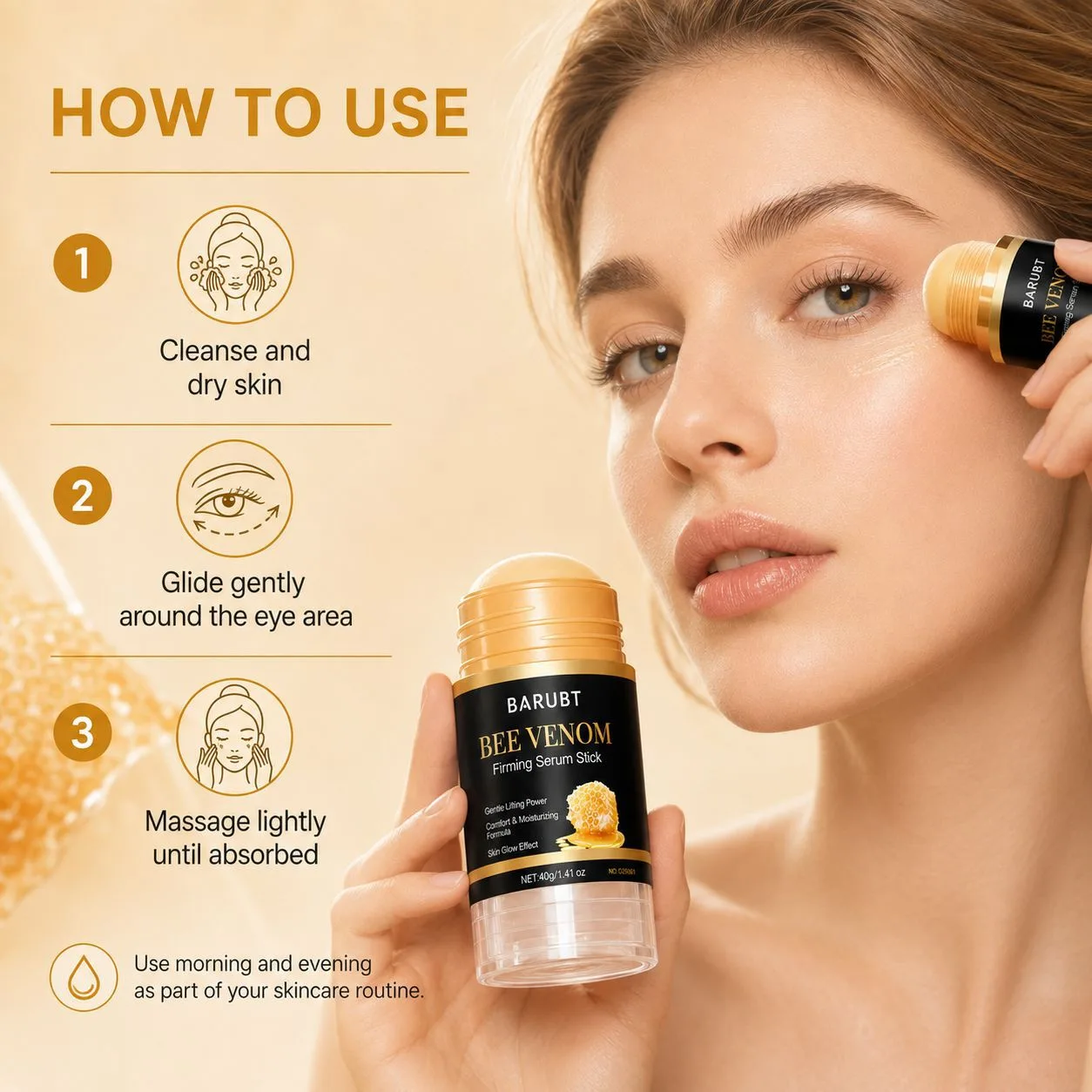 Gentle Moisturizing Skincare Stick That Soothes And Hydrates The Skin - view 6