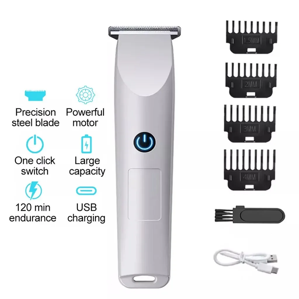 Men Cordless Hair Clippers Beard Trimmer Cutting Electric Barber - view 15